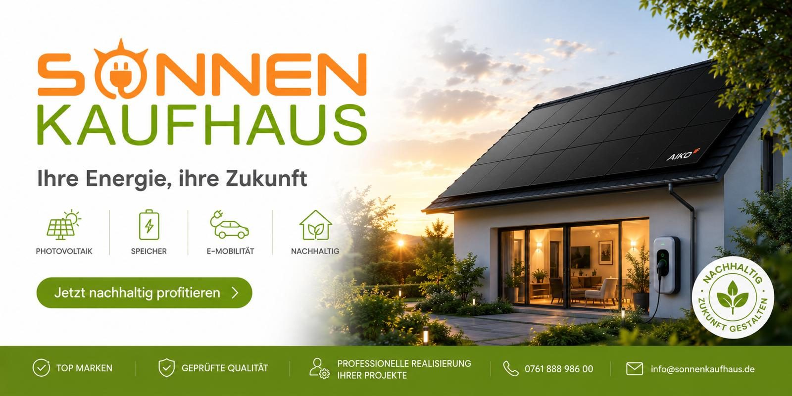 Sonnenkaufhaus Energielösungen für Baden-Wuerttemberg